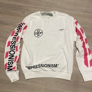 Off white sweater